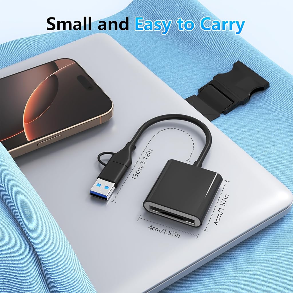 Verilux® CFexpress Type B Card Reader with USB 3.2 Verilux® CFexpress Type B Card Reader with USB 3.2